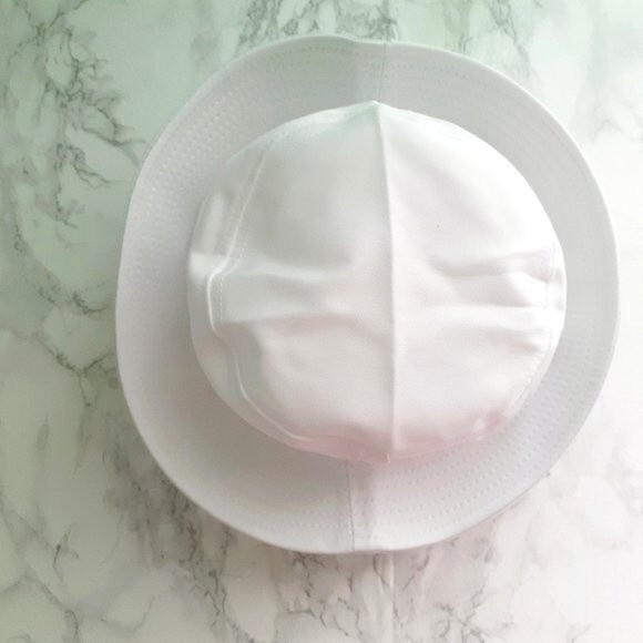 Lot of 2 Women's Solid Pink & White Bucket Packable Bucket Hat One Size NWOT - Picture 4 of 11